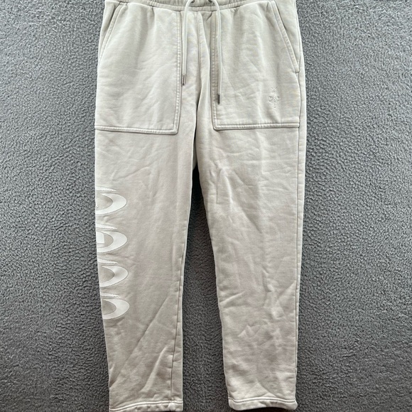 Jordan x Travis Scott Fleece Pants Palomino Light Bone Size...